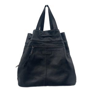 Liebeskind Black Leather Hobo Bag | Made in India